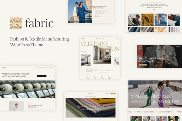 Fabric - Fashion & Textile Manufacturing Theme