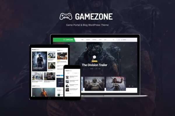 Gamezone WordPress Theme