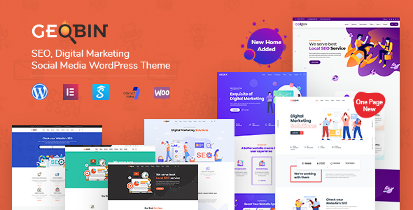 GeoBin SEO, Startup & SaaS WordPress Theme