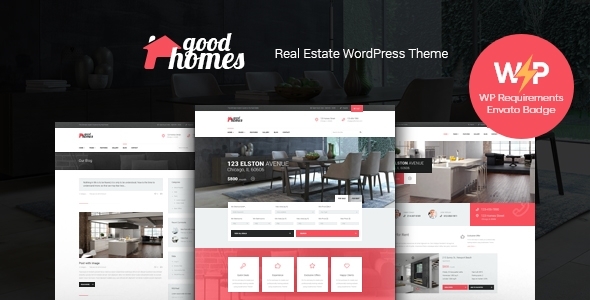 Good Homes – Real Estate WordPress Theme