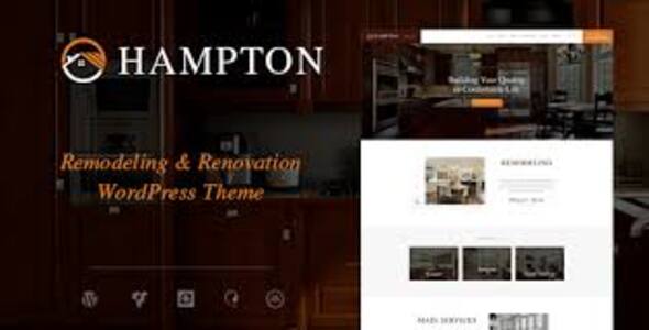 Hampton – Home Design and House Renovation WordPress Theme