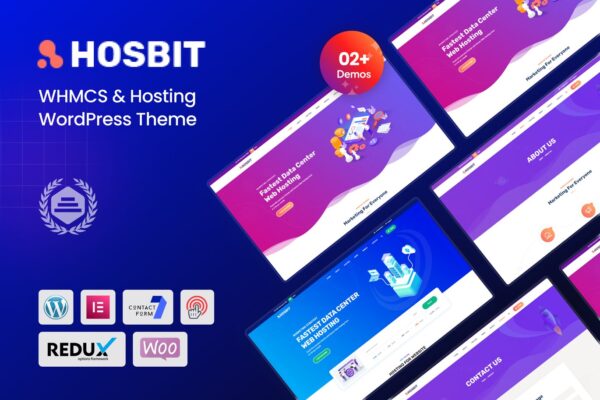 Hosbit – WHMCS & Hosting WordPress Theme