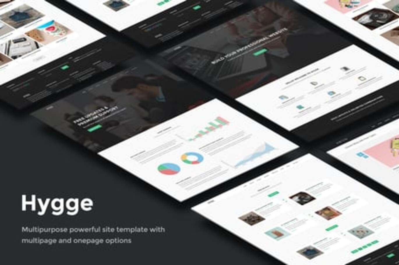 Hygge – Multipurpose Single-Multi Page WP Theme