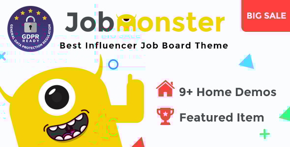Jobmonster - Job Board WordPress Theme