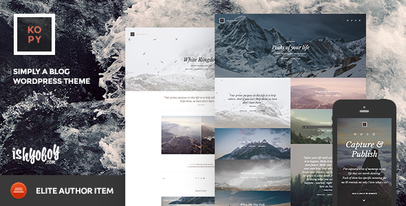 Kopy WP – Simply a Blog WordPress Theme