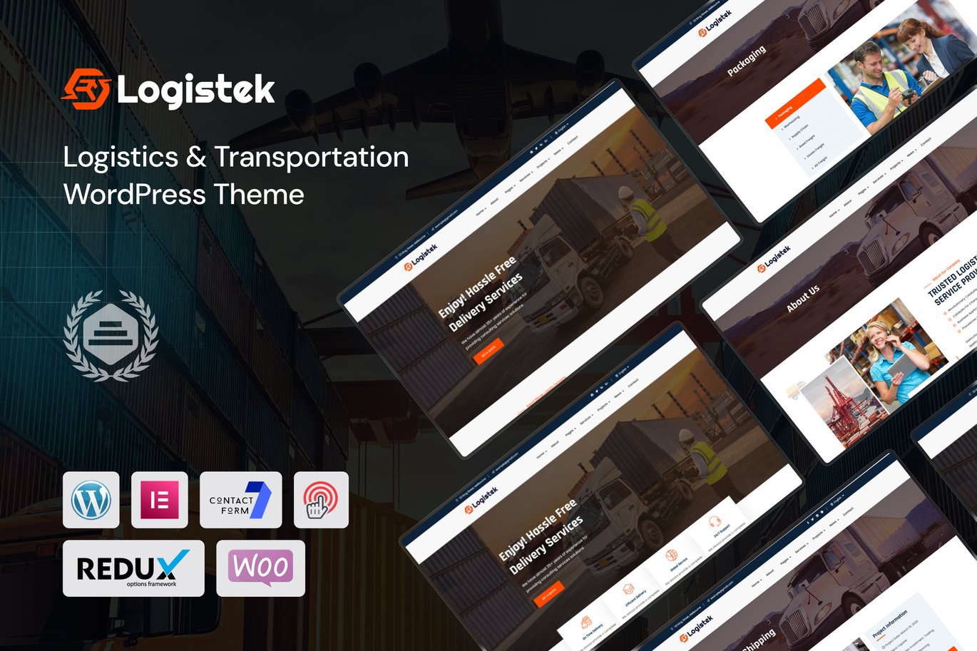 Logistek - Logistics & Transportation WordPress
