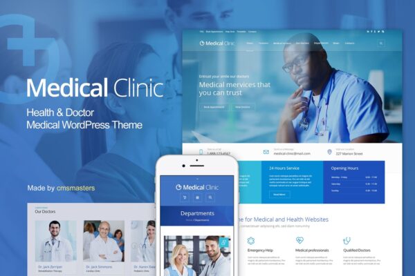 Medical Clinic - Health & Doctor Medical WP Theme
