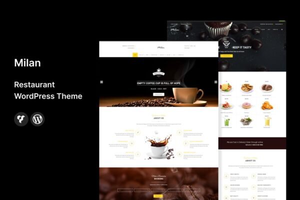 Milan Restaurant WordPress theme