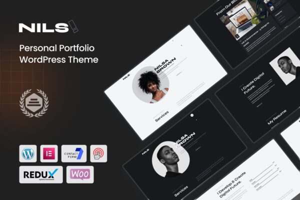 Nils - Personal Portfolio WordPress Theme