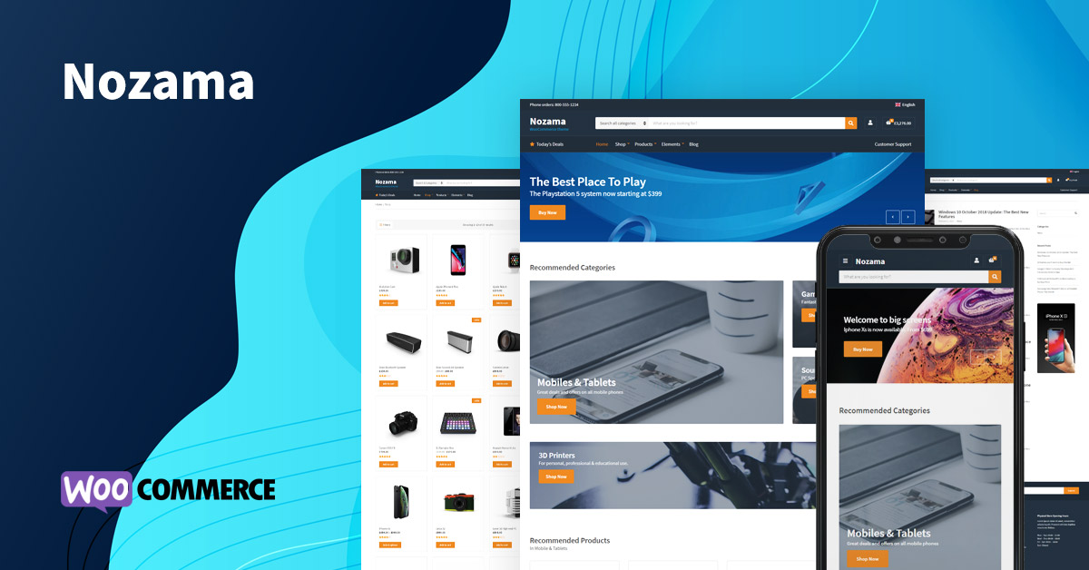 Nozama - E-Commerce Theme