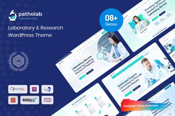 Patholab - Laboratory & Science Research WordPress
