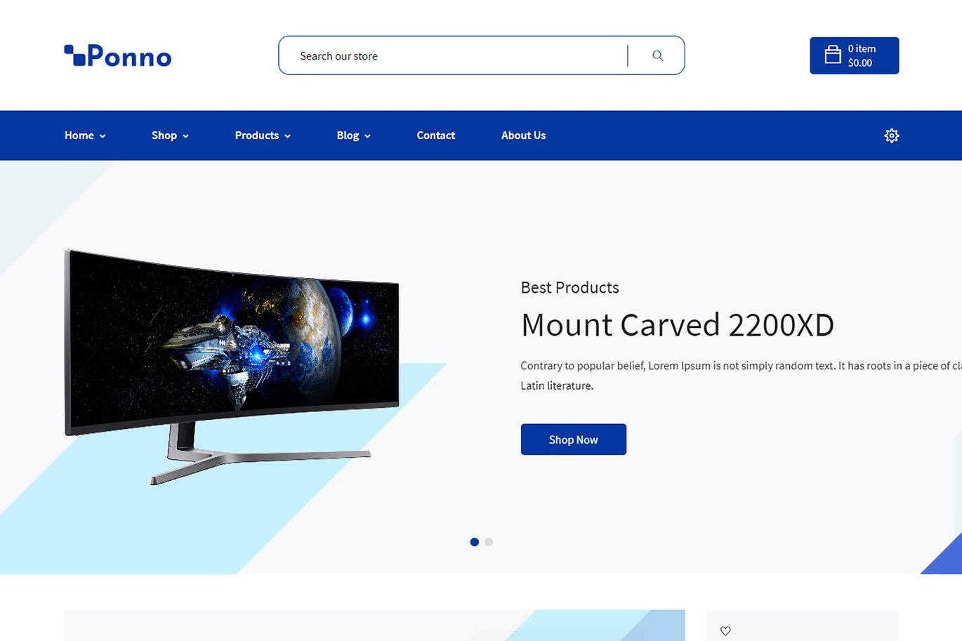 Ponno – Electronics eCommerce Shopify Theme RTL