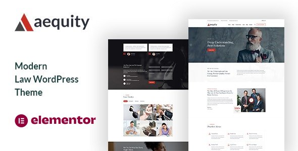 Aequity Law WordPress Theme