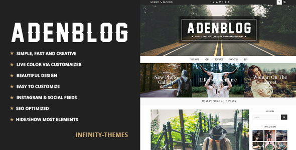 Aden – A WordPress Blog Theme 3.1.7
