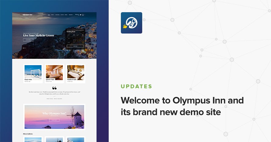 Welcome to Olympus Inn and its brand new demo site