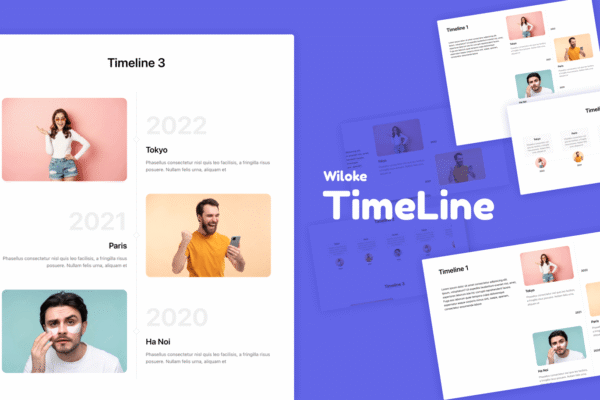 Wiloke Timeline Addon For Elementor
