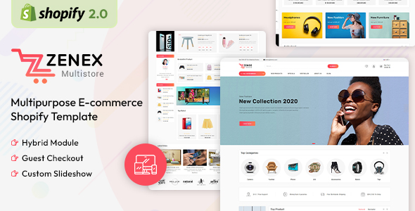 Zenex – Multipurpose E-commerce Shopify Template