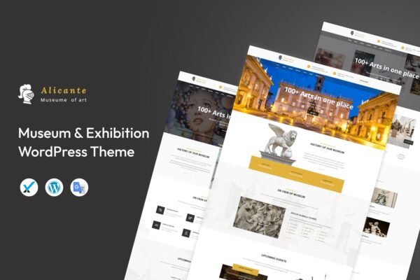 Alicante Museum & Exhibition WordPress Theme