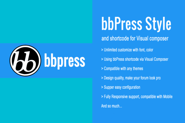 bbPress Style WordPress Plugin