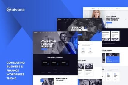 Aivons Business Consulting WordPress Theme