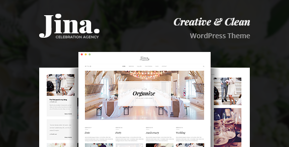 Jina – Celebration Agency Theme