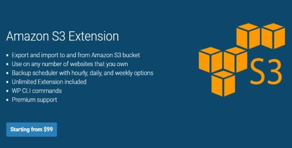 All In One WP Migration Amazon S3 Extension
