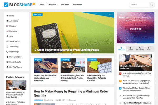 BlogShare Pro