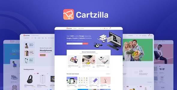 Cartzilla Marketplace Grocery Store