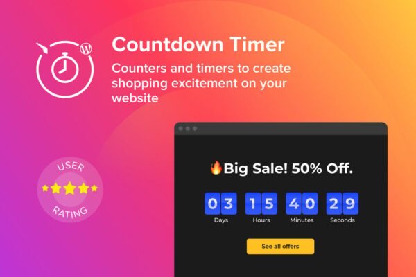 Countdown Timer– WordPress Countdown Timer Plugin