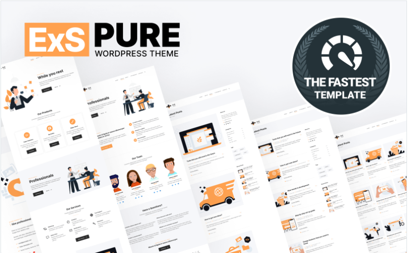 ExS – Business Agency and Blogging WordPress Theme