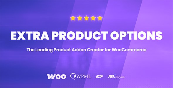 Extra Custom Product Options For WooCommerce