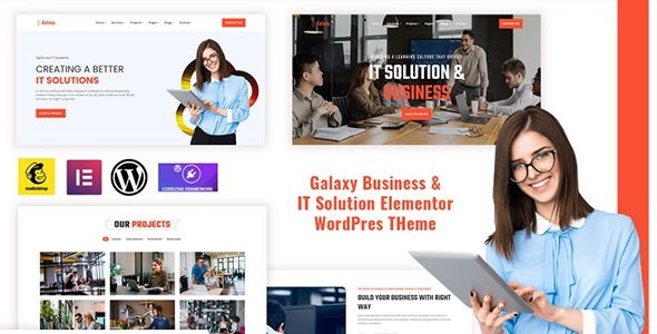 GalaxyPro - Consulting and IT WordPress Theme