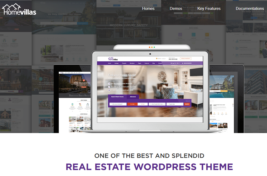 Home Villas – Real Estate WordPress Theme