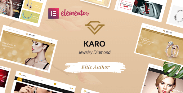 Karo – Jewelry Diamond WooCommerce WordPress Theme