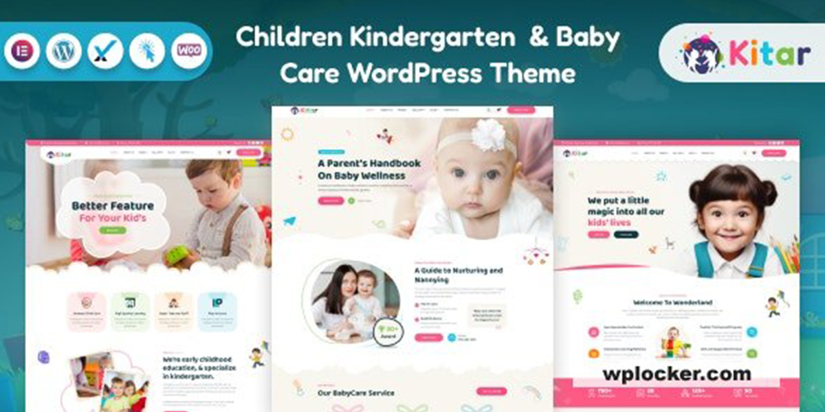 Kitar – Children Kindergarten & Baby Care WordPress Theme