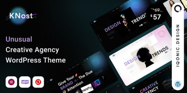 Knost – Creative Agency & Portfolio WordPress Theme