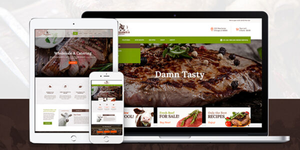 Krausser’s – Cattle Farm & Meat Produce Market WordPress Theme