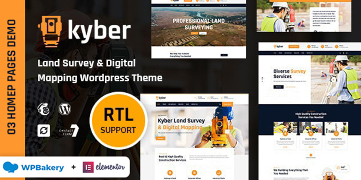 Kyber – Surveyor WordPress Theme