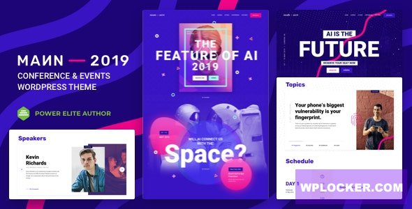 Mann – Conference WordPress Theme