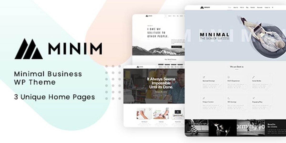Minim - Minimal WordPress Theme