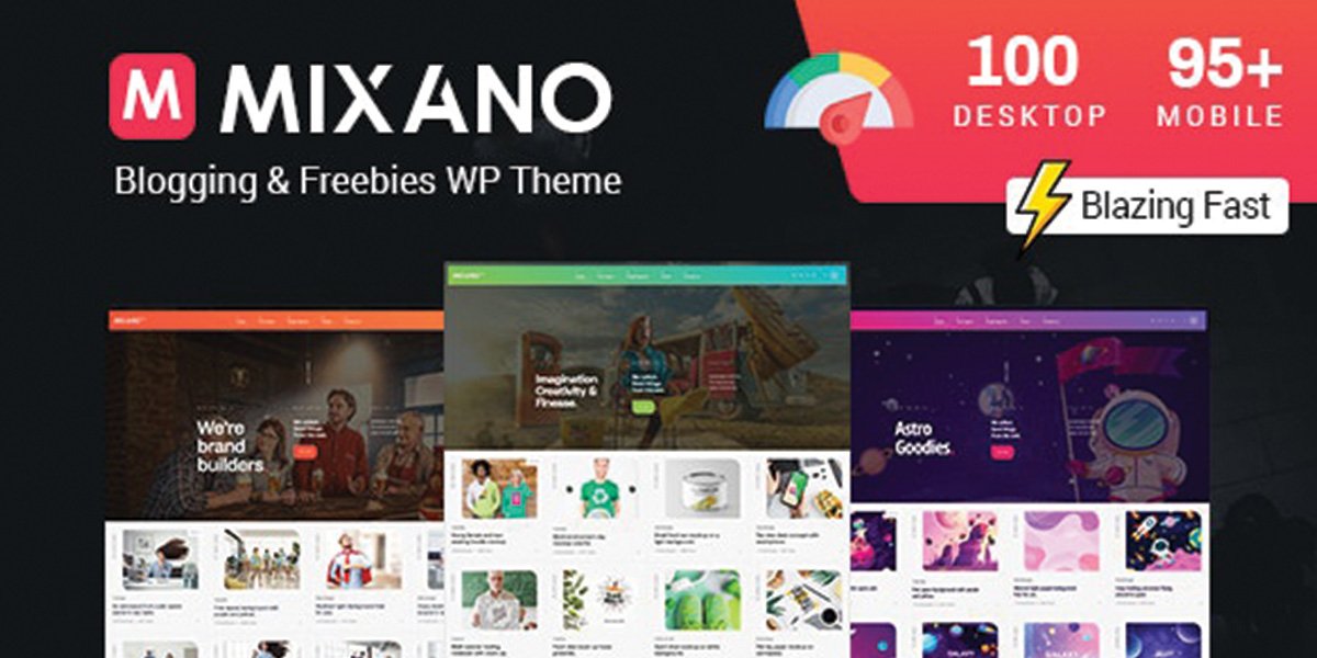 Mixano – Minimal WordPress Theme