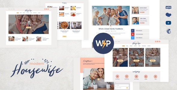 Modern Housewife WordPress Theme