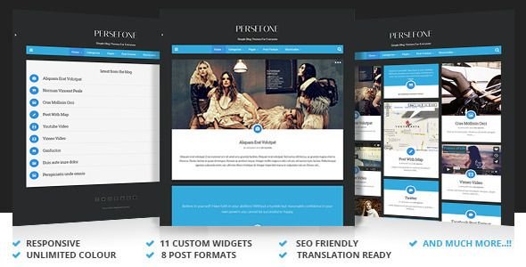 Persefone – Responsive WordPress Blog Theme