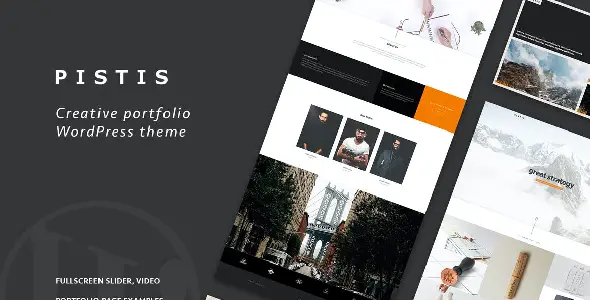 Pistis – Portfolio Agency WordPress Theme