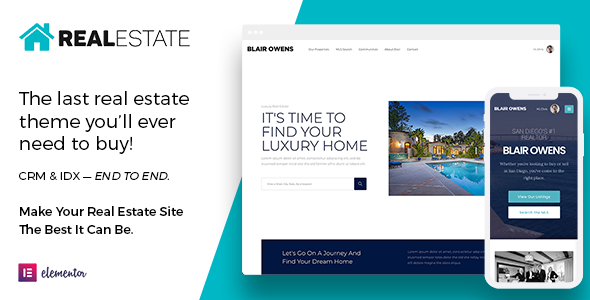 Real Estate – Real Estate WordPress Theme