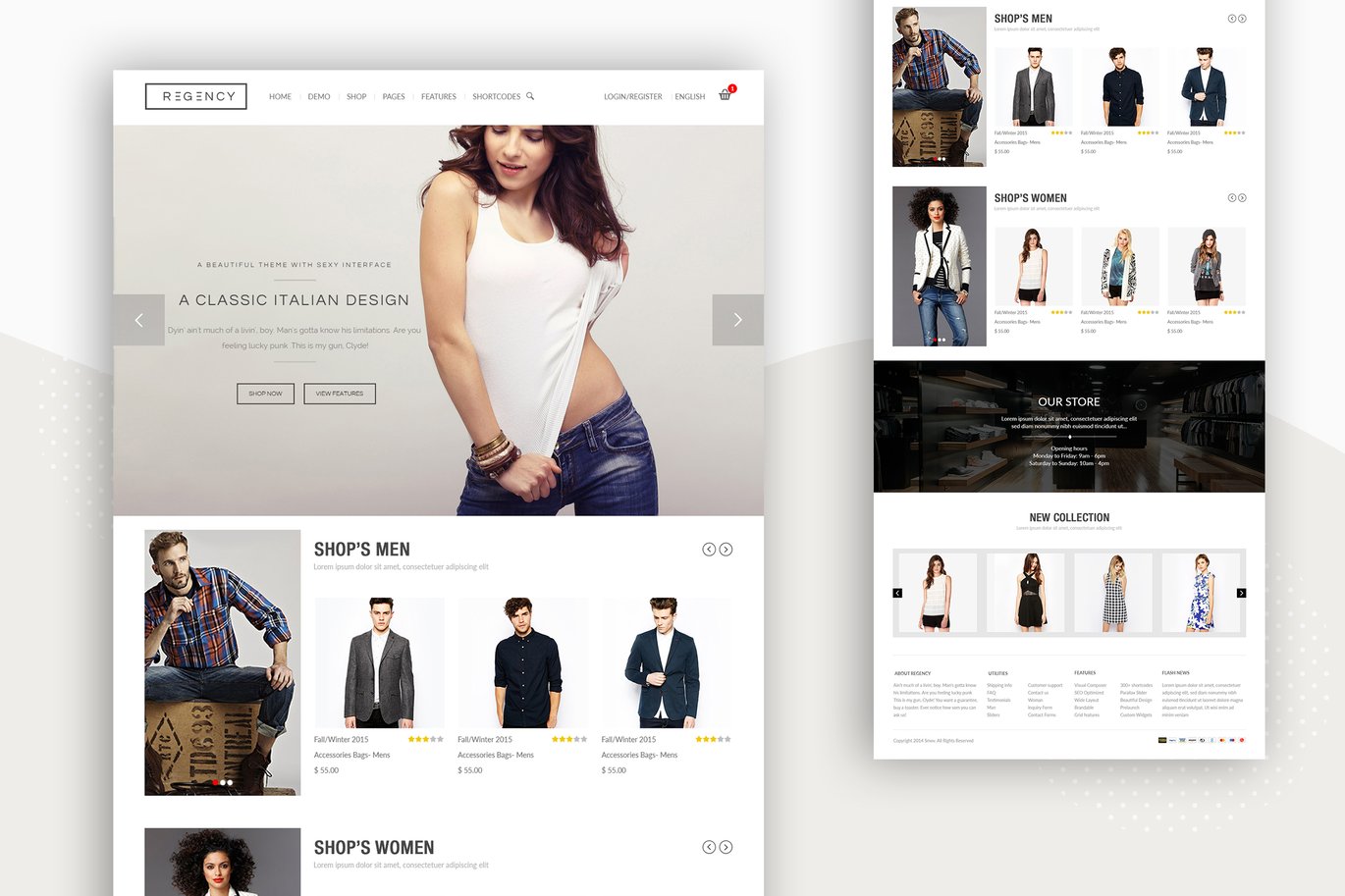 Regency – A Beautiful & Modern Ecommerce Theme