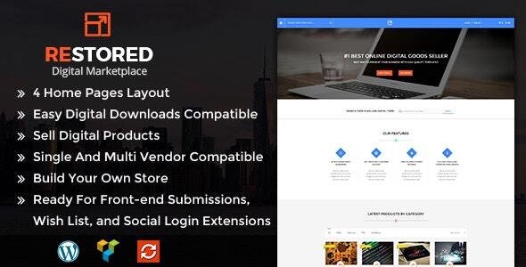 Restored MarketPlace – MarketPlace WordPress Theme