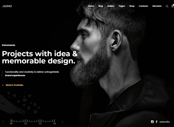 Somo – Creative MultiPurpose WordPress Theme