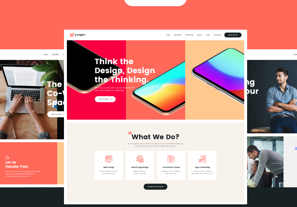 Yungen Modern Business WordPress Theme