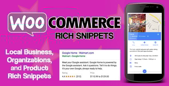 woocommerce SEO Local & Business Rich Snippets